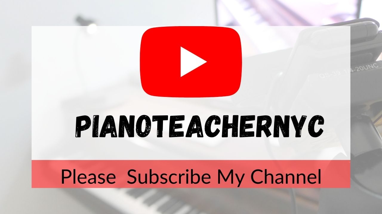 youtube channel-pianoteachernyc